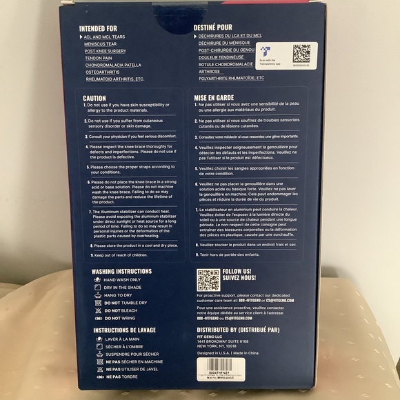 New in Box - 3-in-1 Hinged Knee Brace (Size Regular) - Picture 2 of 5